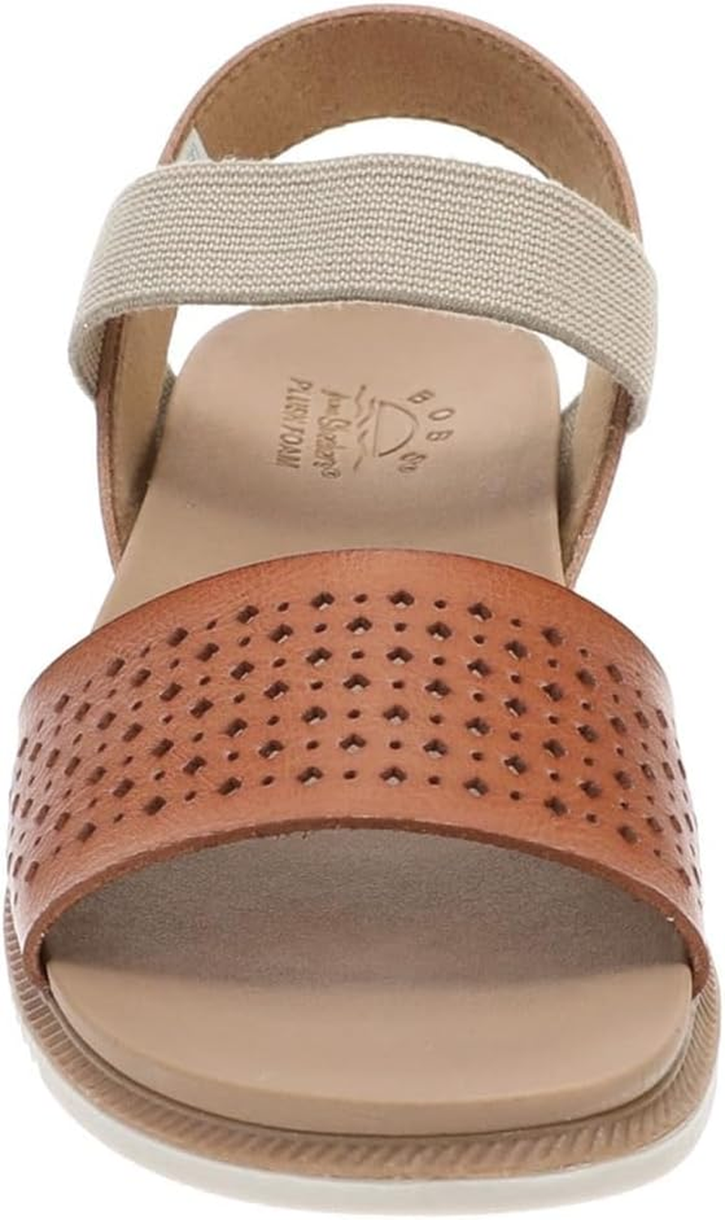 Skechers Women'S Desert Kiss Low-Perf Look Flat Sandals image number 3