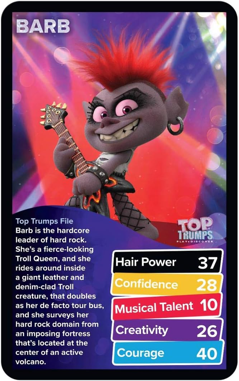 Top Trumps: Trolls World Tour Board Game, Multi