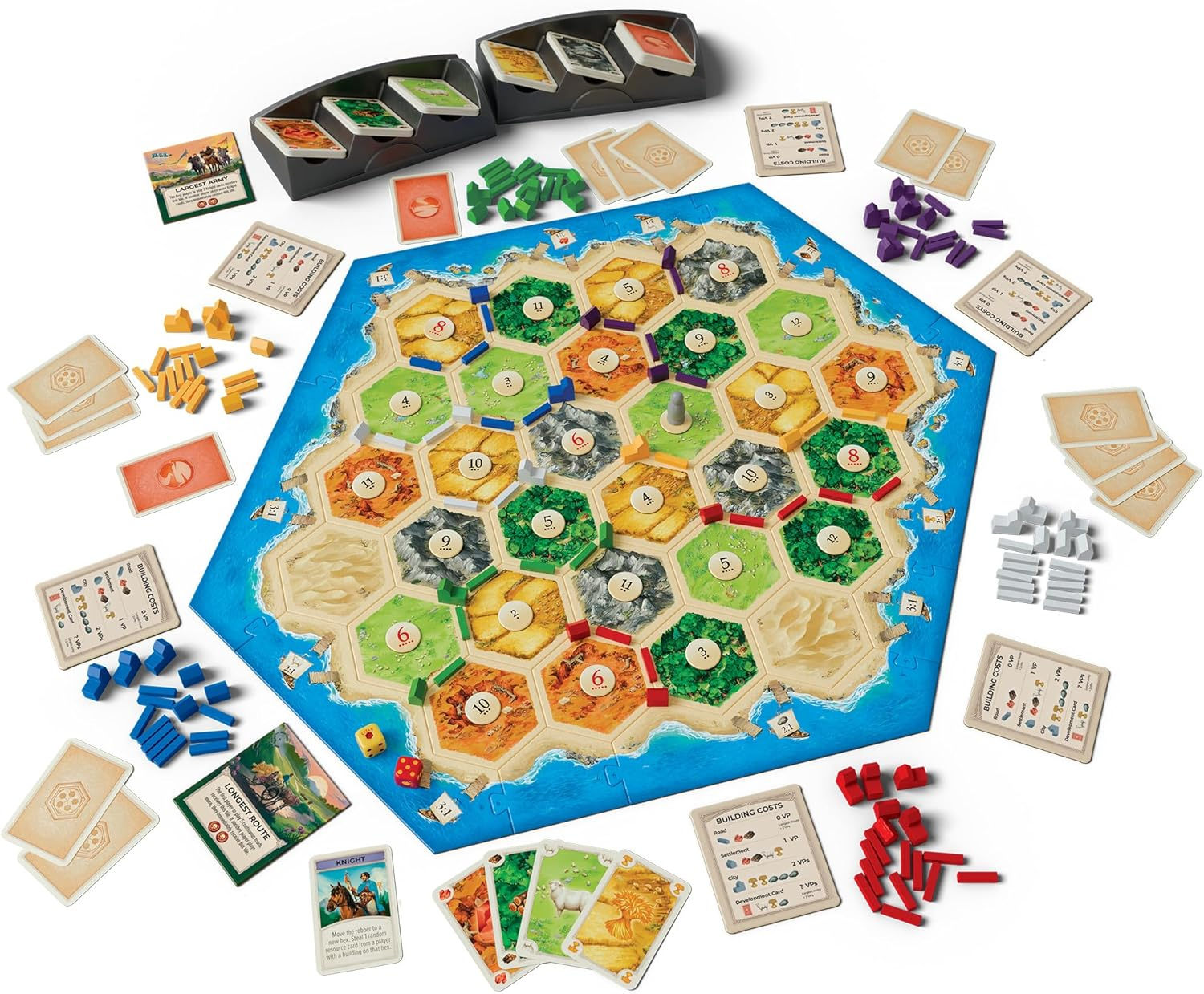 CATAN 5-6 Player Board Game Extension (6Th Edition) Add More Players to Your Adventure, Ages 10+, 3-6 Players, 60-90 Minute Playtime, Made by Catan Studio image number 2
