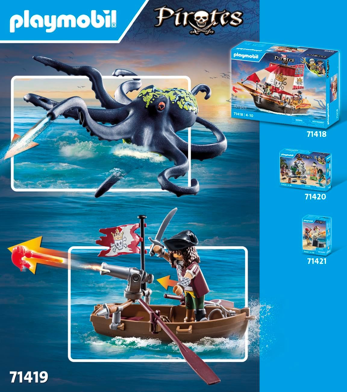 Playmobil - Battle against the Giant Octopus image number 2