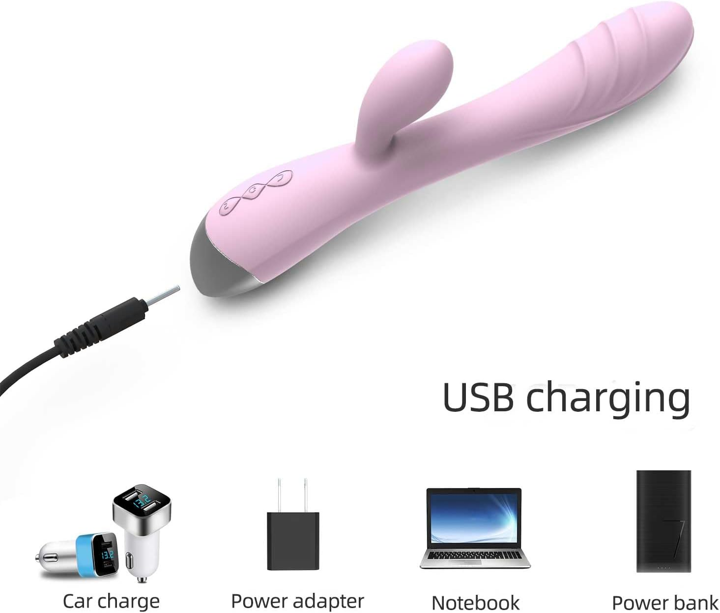 Bullet Massage Rod Powerful Mini Stick Soft Toys for Women Pleasure Handheld Portable Quiet 10 Speeds Waterproof Electric Personal Bullet Setting for Body Relax, Delivery Fast image number 5