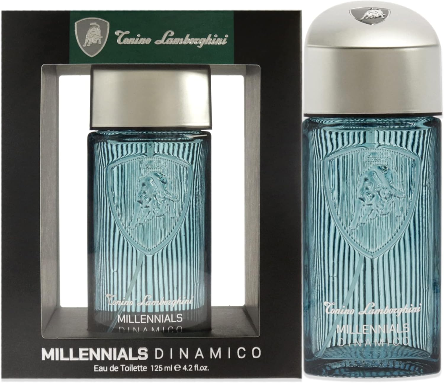 Lamborghini Millennials Dinamico Eau De Toilette Spray for Men 125 Ml image number 4