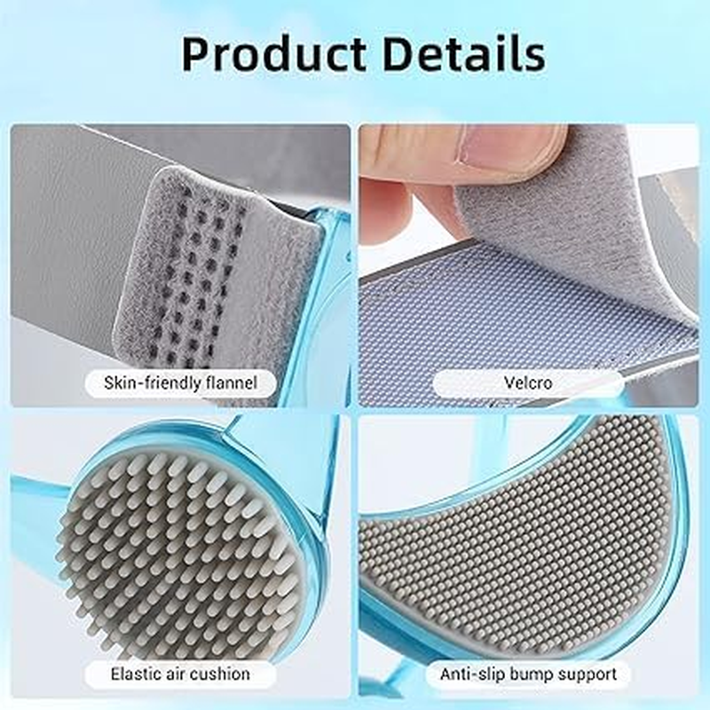 Neck Stretcher,Neck Braces,360 Degree Adjustable Neck Support.Ergonomic Cervical Traction Device for Aligning Neck.Neck Posture Corrector for Neck Pain Relief, Spinal Decompression (Blue) image number 5