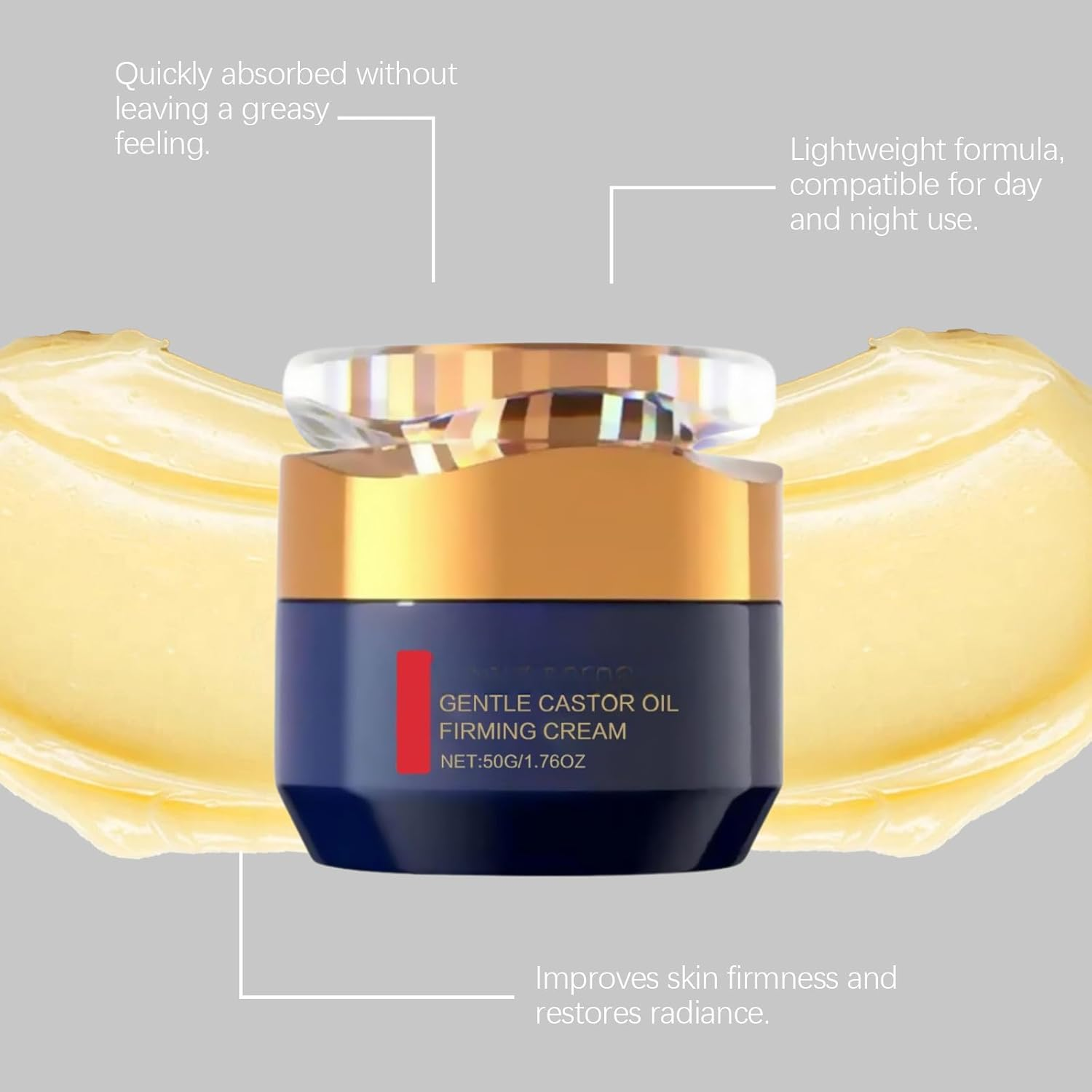 Qingling Anti-Wrinkle Cream, Instant Face Lift with Retinol, Collagen and Castor Oil, anti Aging Face Moisturizer, Skin Tightening Wrinkle Removal for Face Neck Eye (4Pcs) - 1Pcs image number 7