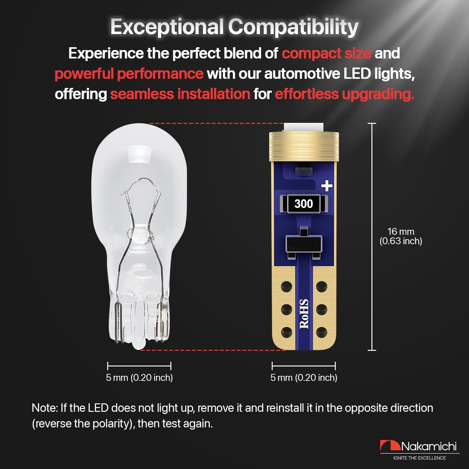 Nakamichi T5 W2W LED Bulb 37 74 2721 for PC74 PC37 Socket, Extremely Bright 12V 2016 SMD Chip Dashboard Instrument Panel Gauge Cluster Control Indicator Interior Light Lamp (Neon Blue, Pack of 12) image number 4