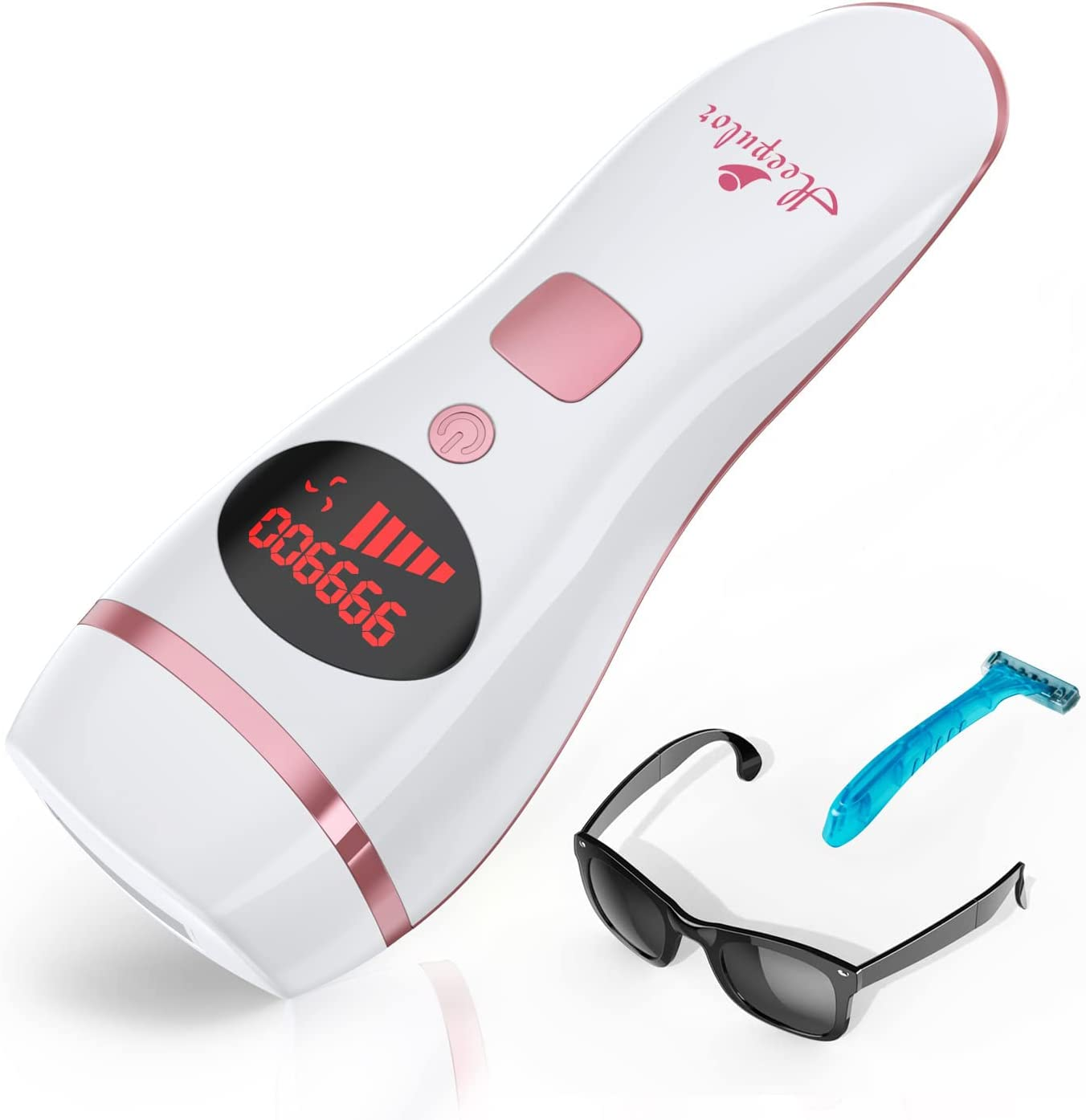 Heepulor IPL Hair Removal for Women and Men, Body & Face, At-Home Permanent Reduction, Alternative to Salon Laser Hair Removal image number 1