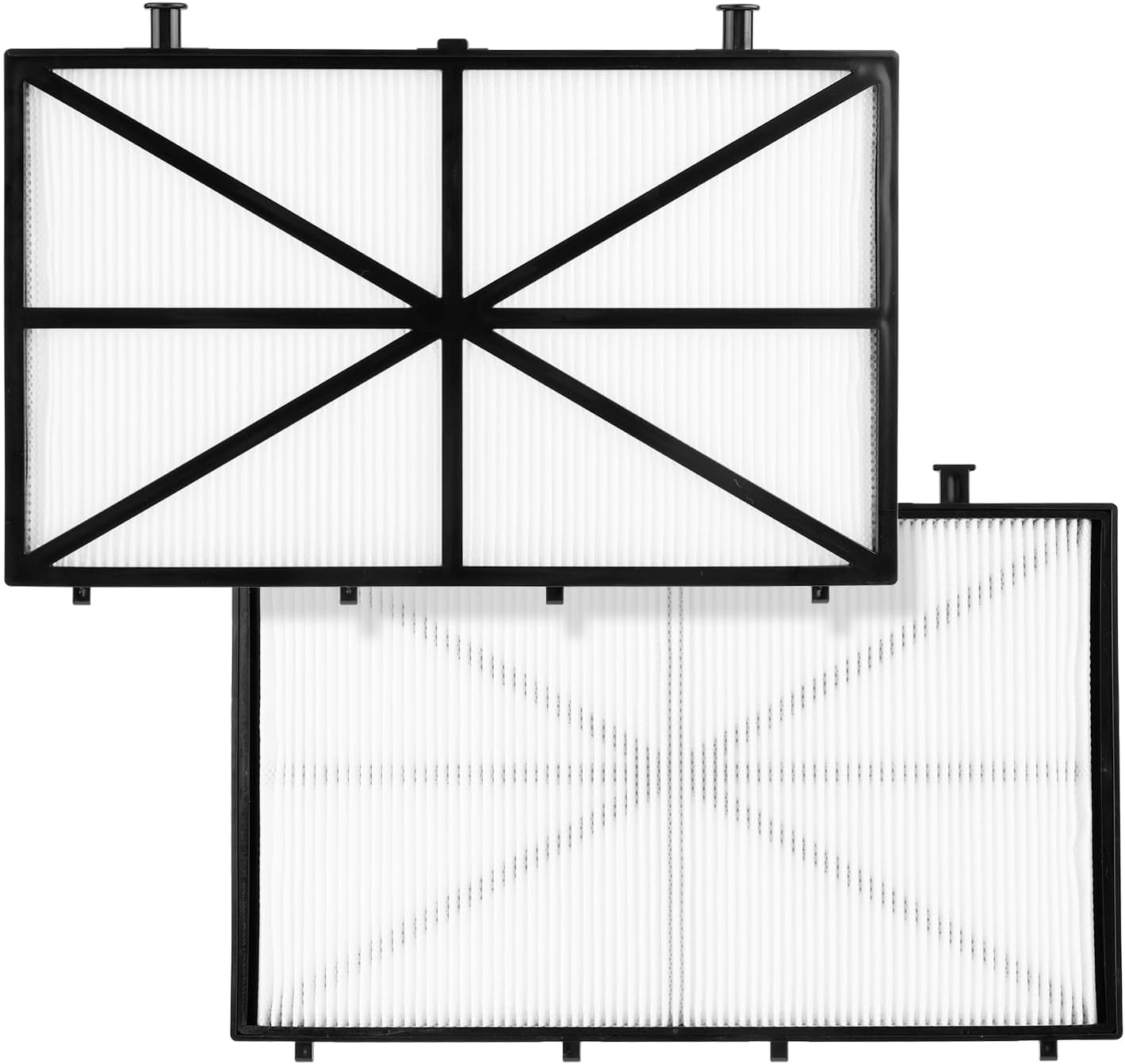 2Pcs Ultra Fine Cartridge Filter Panels, Pool Cleaner Filter Cartridge Pool Cleaner Replacement Parts Compatible with Dolphin M200/M400/M500 Nautilus CC plus Pool Cleaning Robots image number 4