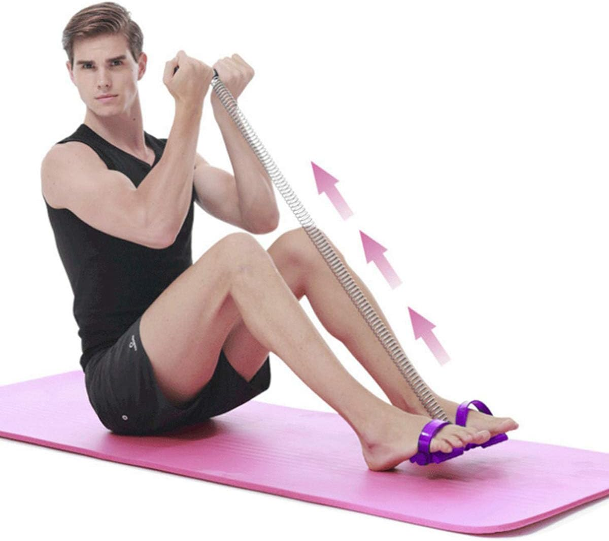 DUTTY Sit up Assistant Device Abdominal Exercise Equipment Leg Press Machines for Bodybuilder Home Gym Arm Waist Exercise Fitness Stretching Training image number 3