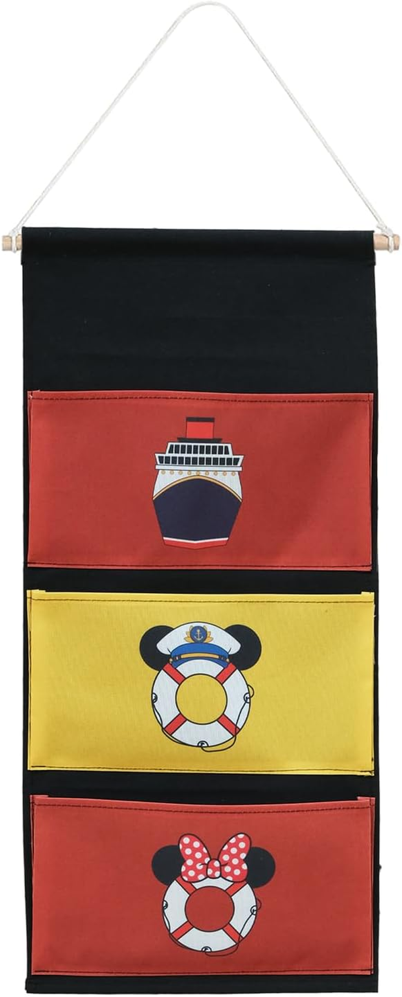 DCL Fish Extender Door Hanger, Cabin Door Hanging Pockets for Fish Exchange Extender Gifts on DCL Cruise Line in 2025 & 2026 (Green)