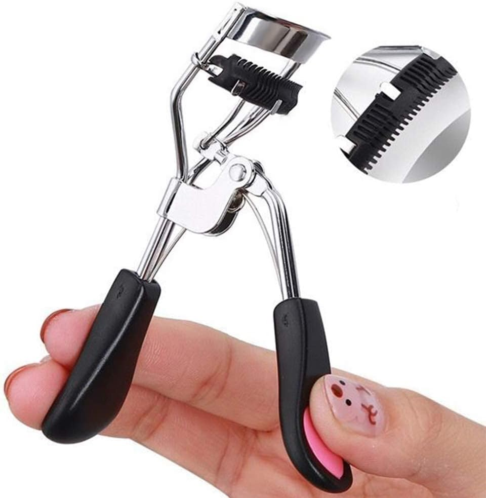 Pinkiou Eyelash Curler with Brush Mascara Muffle False Eyelashes Accessory Best Professional Tool for Lashes Curls without for Daily Makeup image number 4