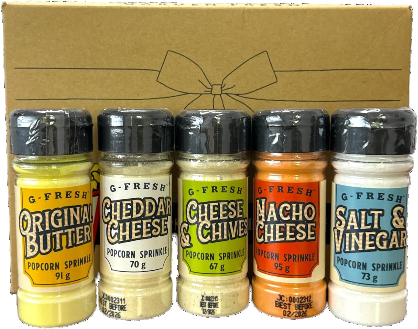 Popcorn Sprinkle Value Five Pack