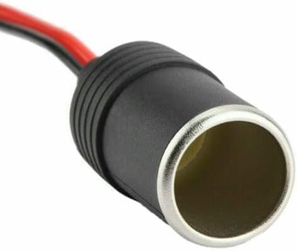 10A Car Cigarette Lighter Socket to Battery Alligator Clips Power Adapter Clamp Clip Charging Cable 12V image number 2