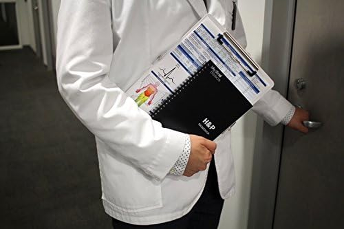 H&P Notebook - Medical History and Physical Notebook, 100 Medical Templates with Perforations image number 1