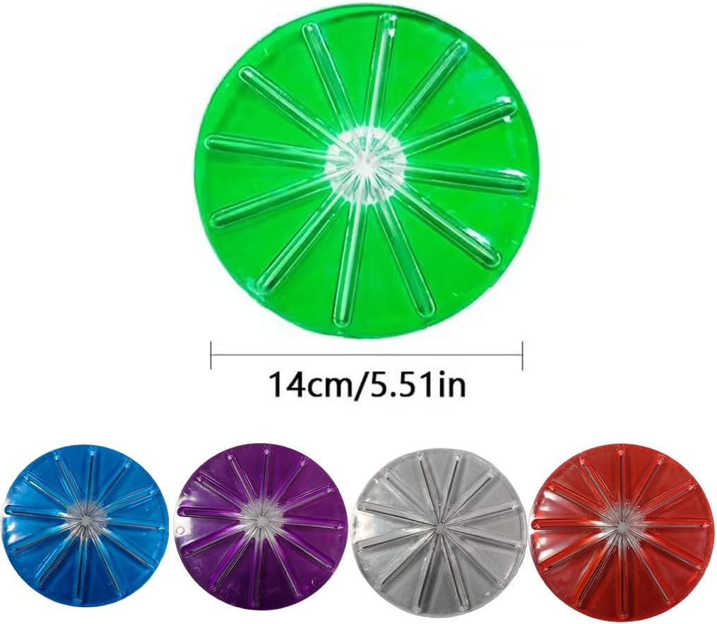 CLSSLVVBN Stand Mixer Whisk Scraper, Flexible Silicone Grooves 6-Wire Mixers Attachment, High Temperature Resistant Blender Cream Scraper, Vertical Blender Essentials (Red) - Purple image number 3