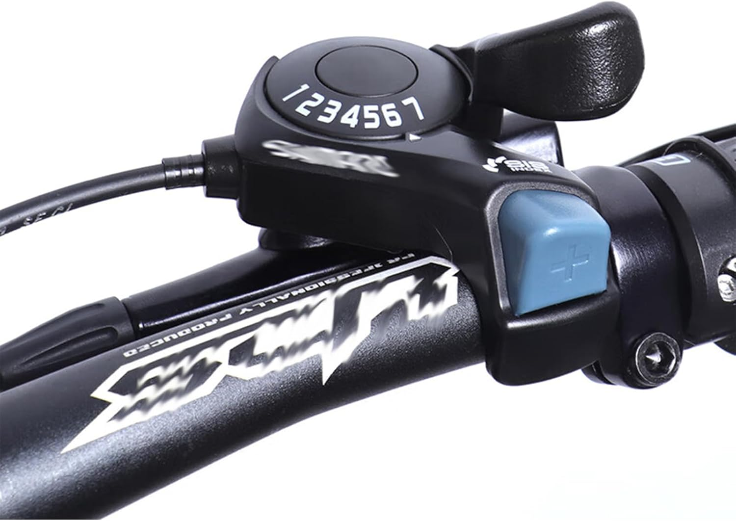 Pair of Bicycle Cycling Gear Shift Lever TX30-7 Split Finger Manual Transmission Shifter Accessories for Mountain BMX Commuter Folding Bikes image number 3