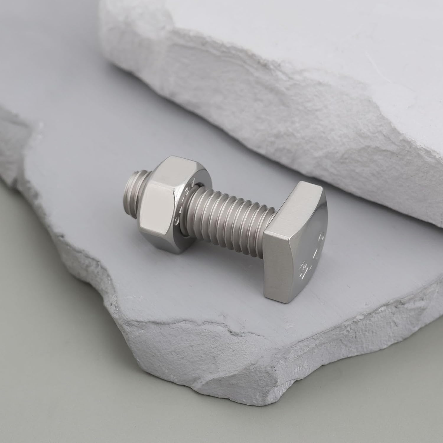 4Pcs M8X28Mm Battery Terminal Bolt Screw with Nuts for Cars Boats image number 5