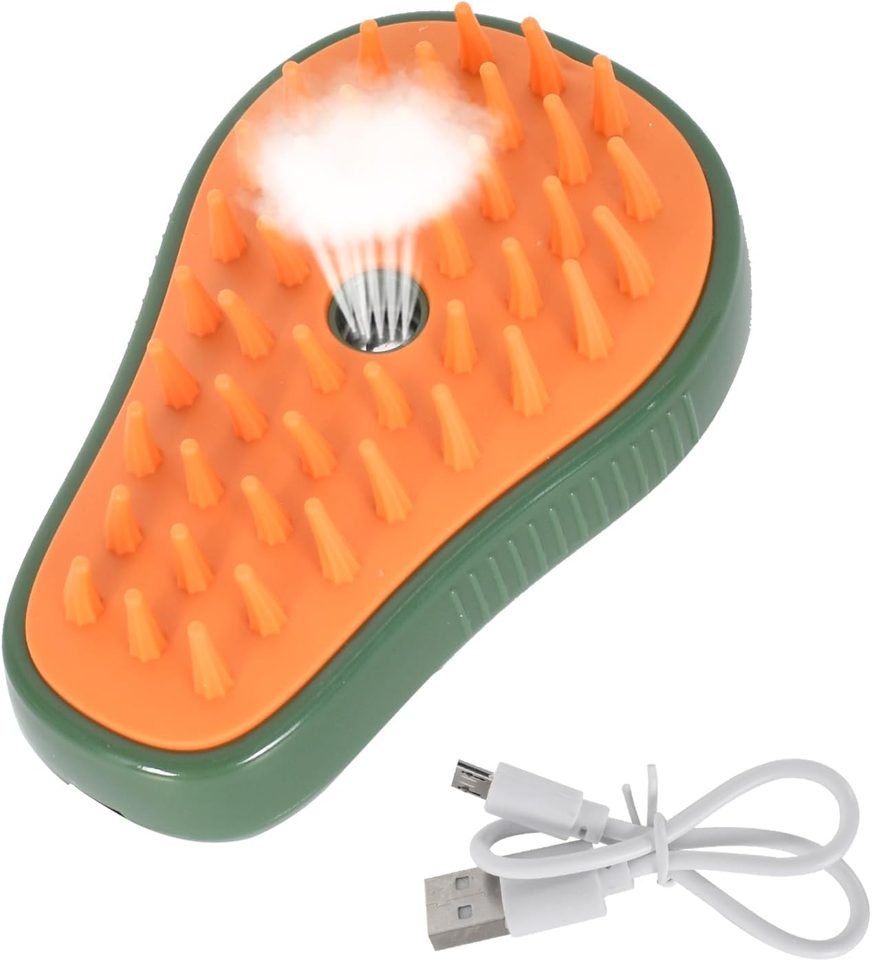 Dog Brush, Cat Brush, Pet Brush, Short Hair, Long Hair, Green image number 3