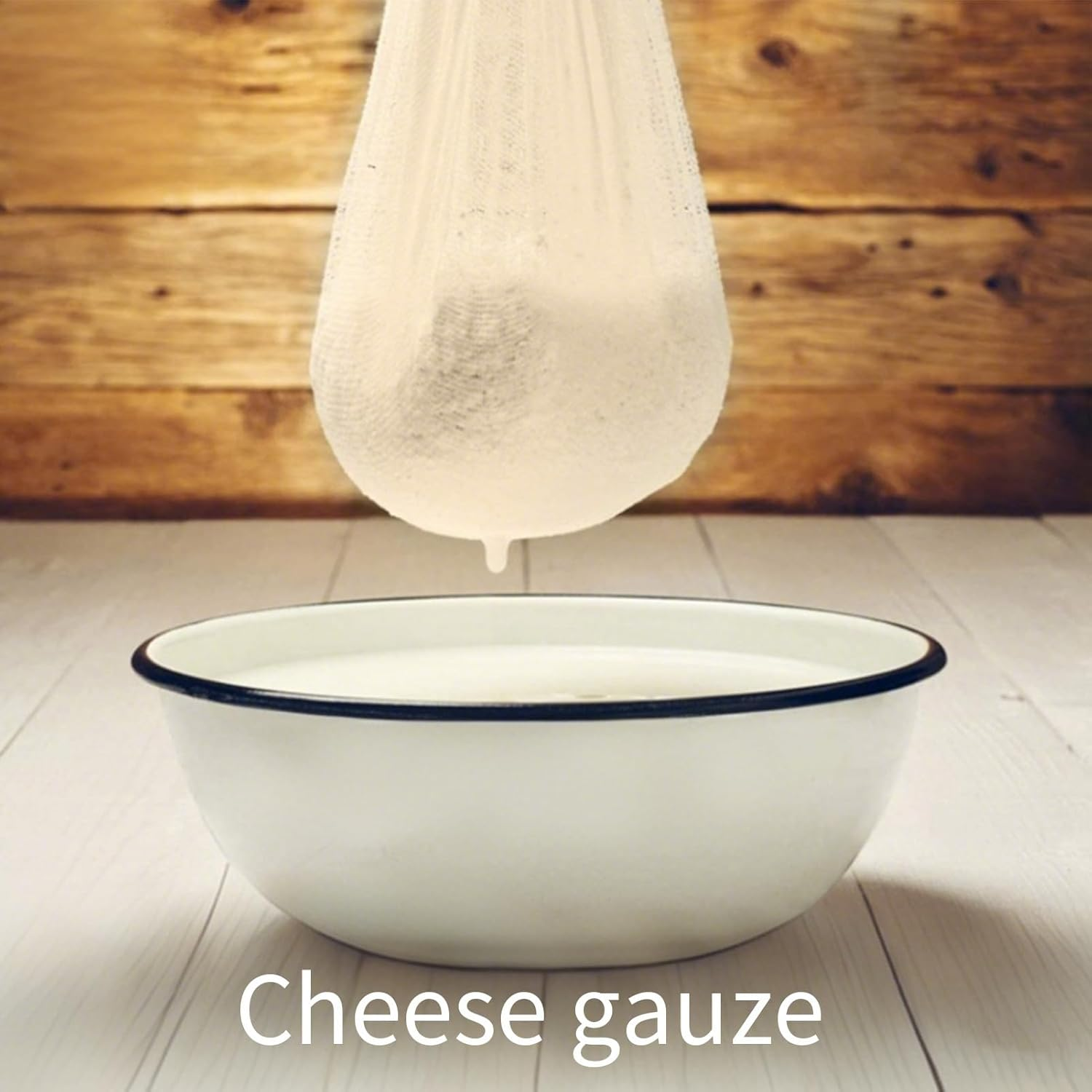 Cheese Cloth - Cheese Cloth for Tension | Reusable Nut Milk Tension Fabric | Unbleached Yogurt Tension Fabric | Kitchen Gadgets for Fine Mesh, Supplies, Soy Milk Yogurt Coffee image number 5