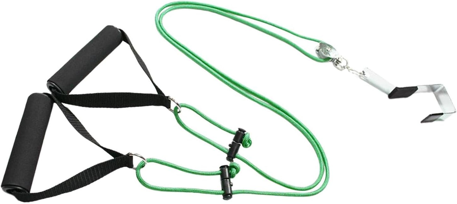 Shoulder Pulley over the Door Shoulder Pulley System Women Men Arm Exerciser Green, 2M image number 5