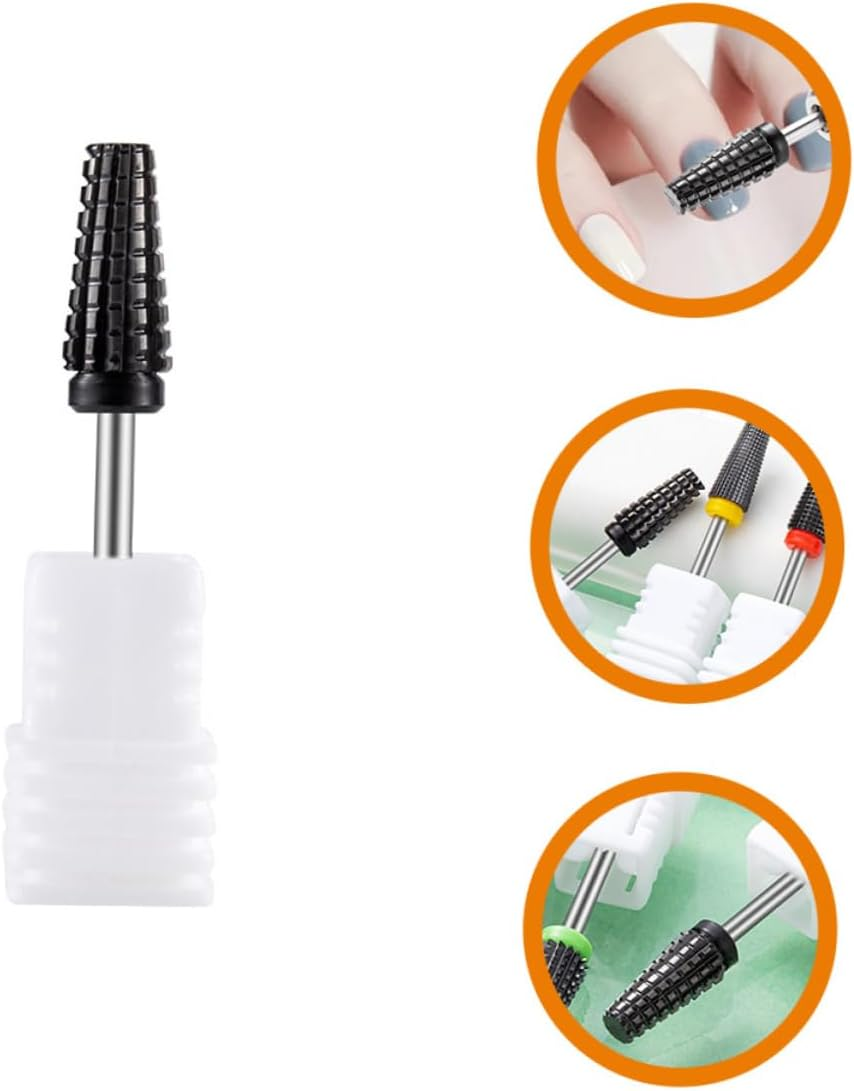 ELAYARD Nail Art Drill Bit for Women Manicure Bits for Nails Precision Shape for Polishing Trimming Salon image number 6