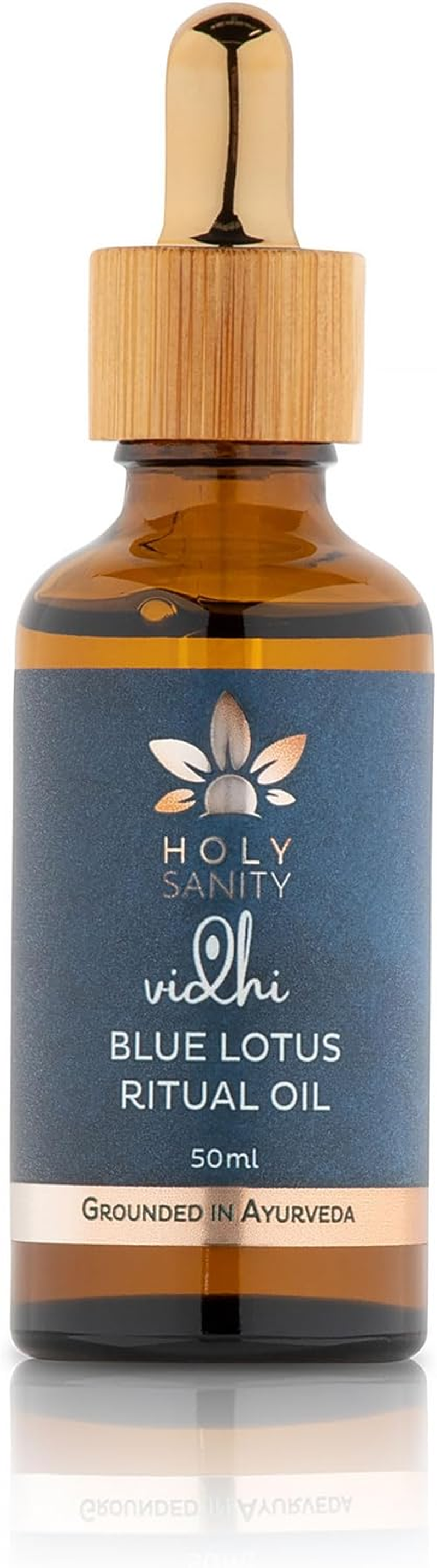Holy Sanity Vidhi Blue Lotus Ritual Oil 50 Ml image number 2