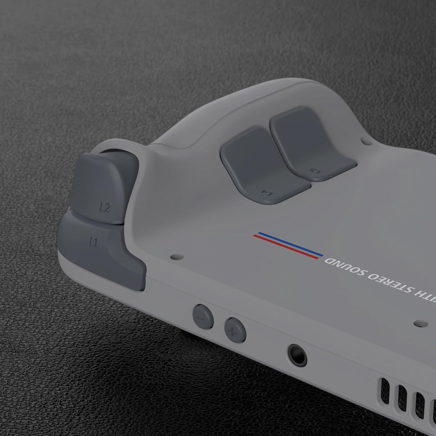 Extremerate DIY Full Set Shell with Buttons for Steam Deck LCD, Custom Faceplate Back Plate Replacement Shell for Steam Deck LCD - Classic 1989 GB DMG-01 [Console NOT Included] - Classic Nes Style image number 4