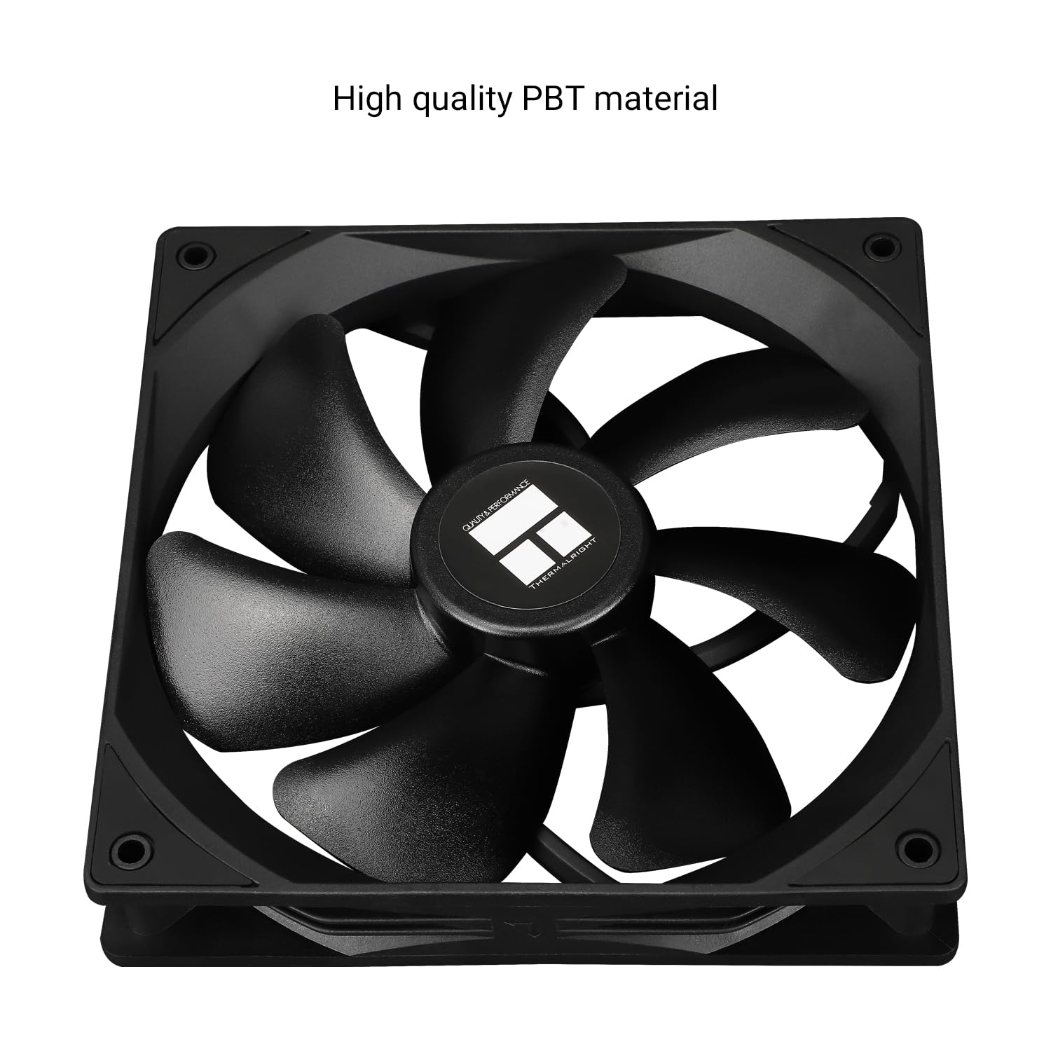 Thermalright TL-C14C X3 CPU Fan,With 4-PWM Control, Low Noise PC Cooling, 140Mm Computer Chassis Fan, CPU Cooler|Black(3-Pack) - White Argb image number 4