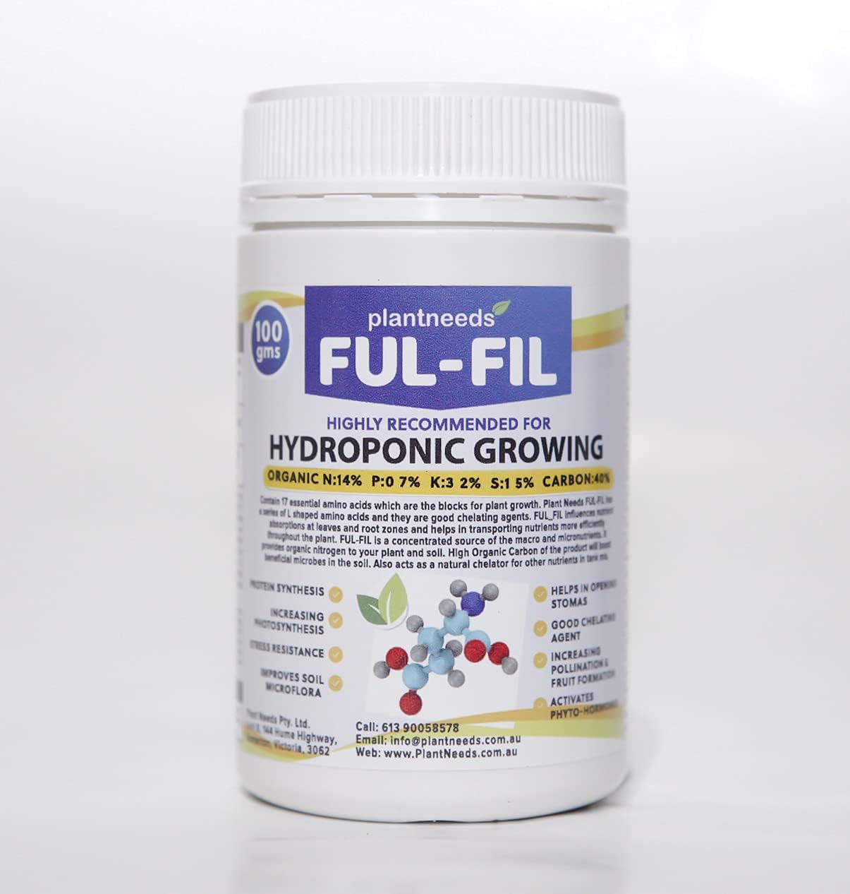 Plant Needs FUL FIL 100 G I Organic Amino Acid Fertilizer image number 3