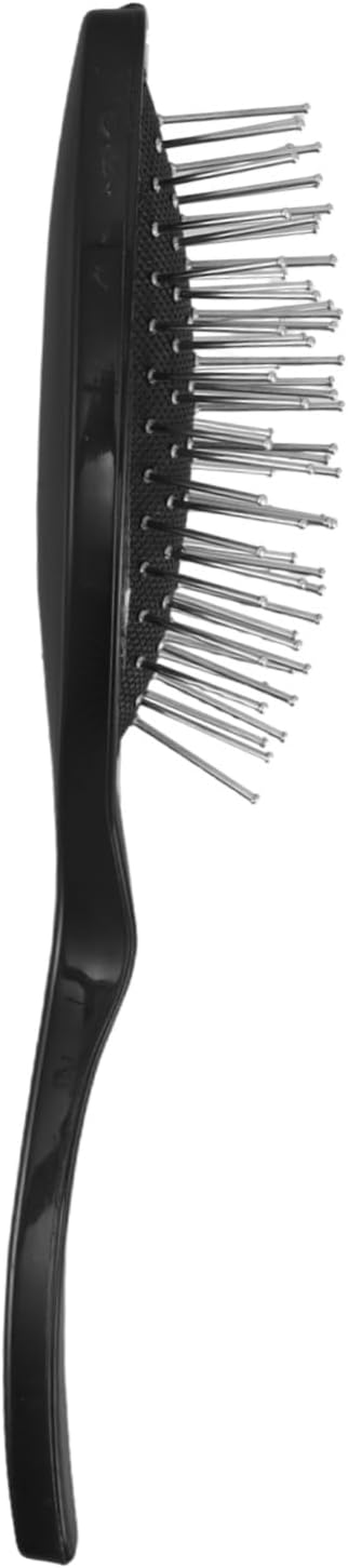 VINTORKY Professional Static Wig Brush with Steel Bristles Portable Synthetic Hair Detangling Tool for Curly and Straight Wigs image number 1