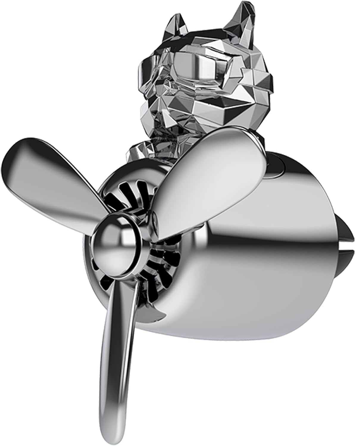 Car Air Fresheners Cute Pilot Dog, Car Vent Air Freshener Rotating Propeller Automotive Air Outlet Fan Creative Car Diffuser, Car Accessories Cute, Car Perfume Decoration