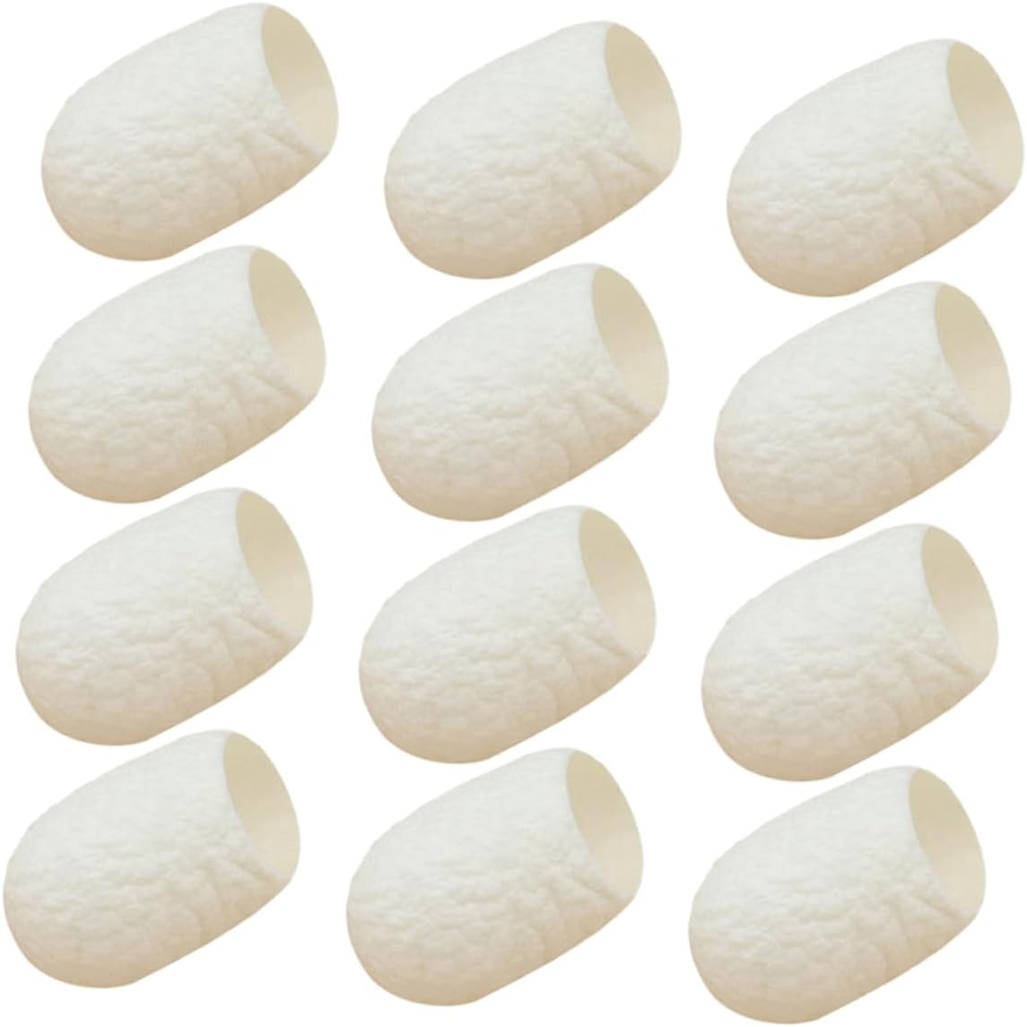 Healvian 20Pcs Silkworm Face Cleaning Supplies Exfoliating Balls Natural for Sensitive Skin image number 1