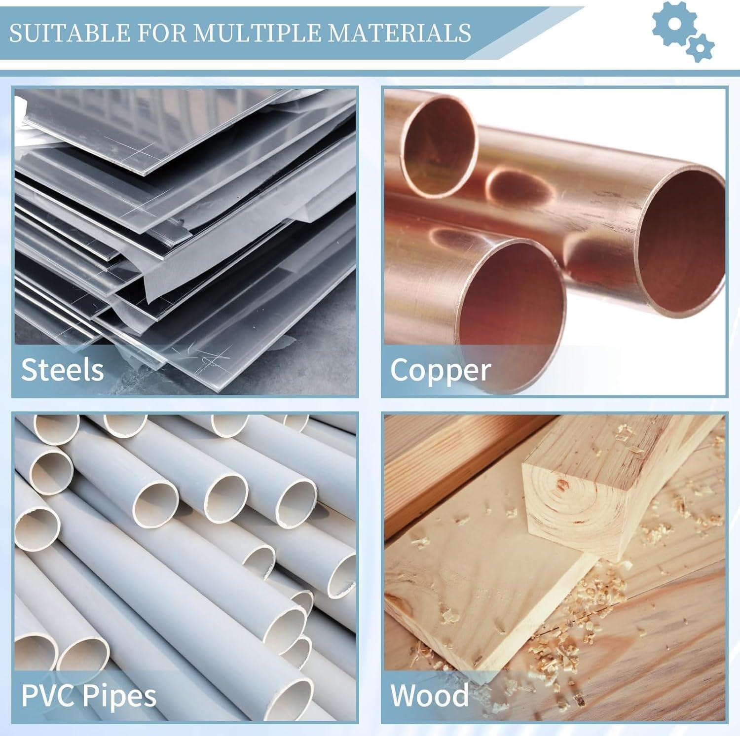 Walquicks 1 Set Deburring Tool Kit with 10 High-Speed Steel Blades - Non-Slip Handle Deburring Tool for Metal, Plastic, PVC Pipe, Copper, Resin & 3D Printed Edges - Professional Rotary Deburrer image number 6