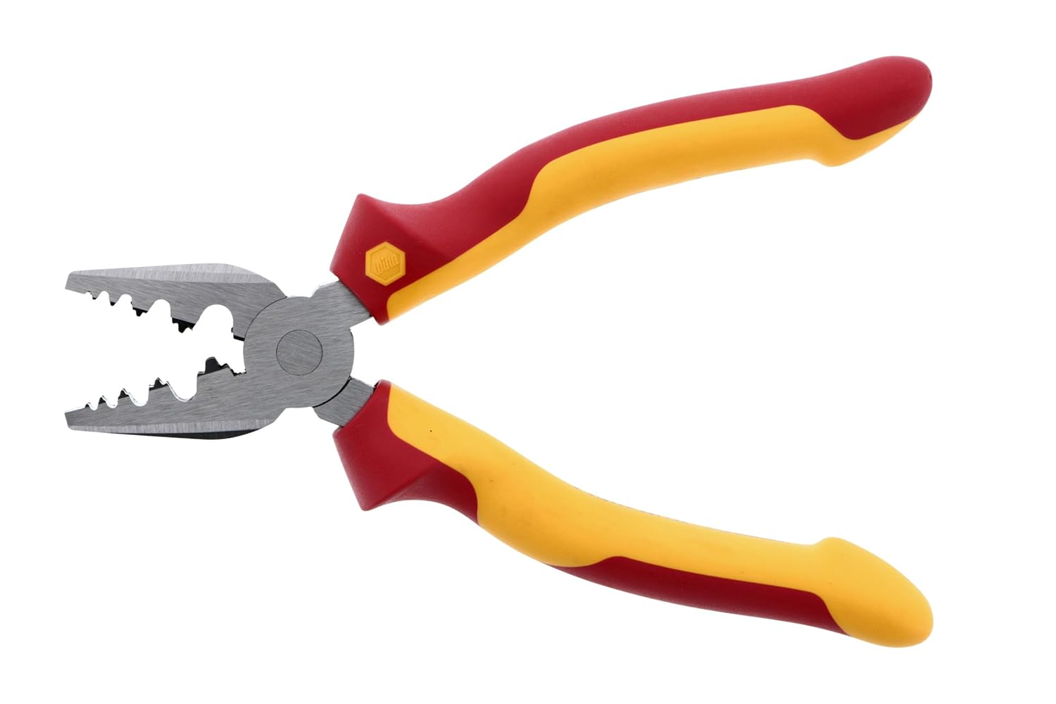 Wiha 32945 7-Inch Insulated Industrial Crimping Pliers