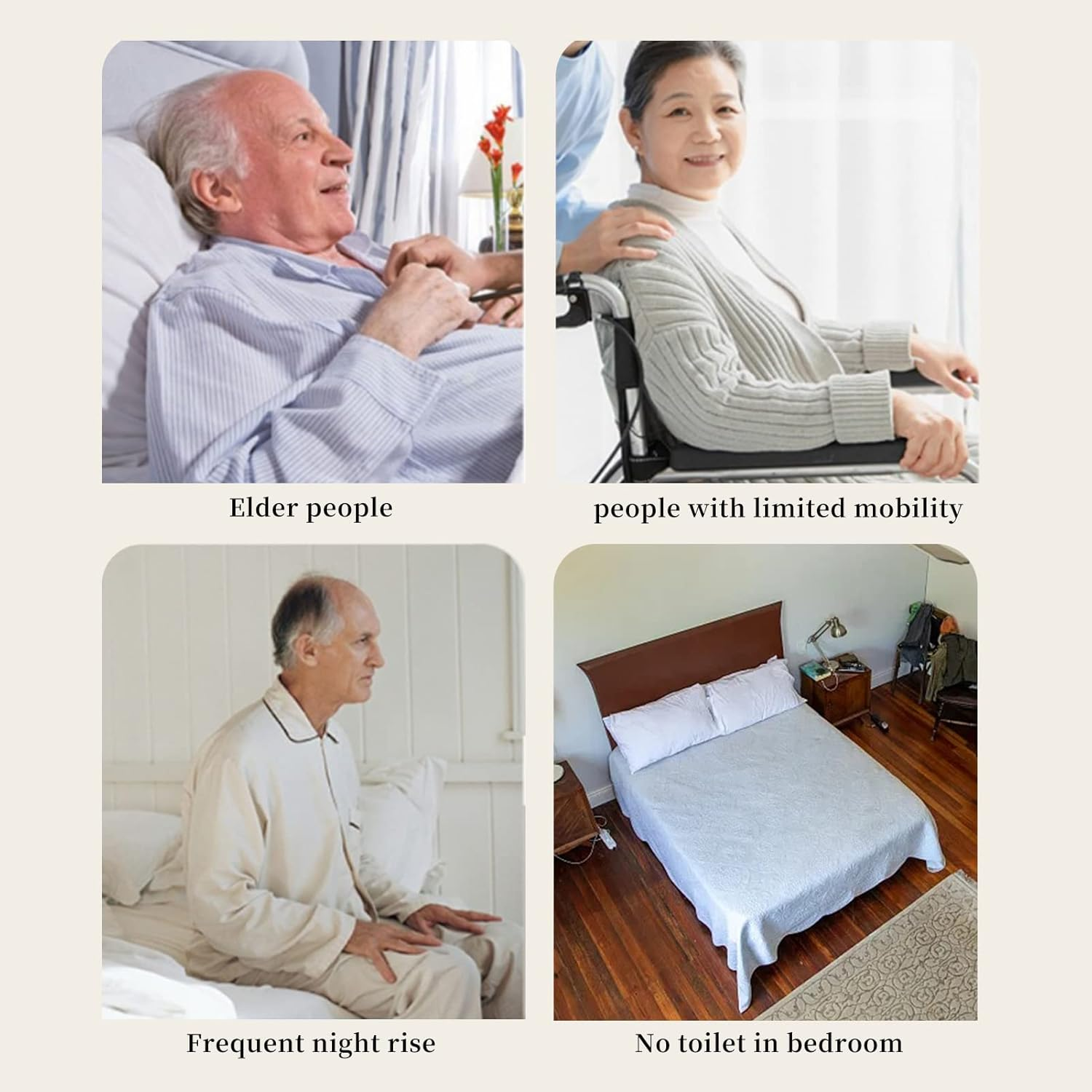 Portable Urinals, 2000Ml Unisex Urinals Large Pee Bottle, Spill Proof Male Urine Bottles with Lid, Telescopic Tube Urinals for Men, Potty Container for Car Home Travel Hospital image number 5