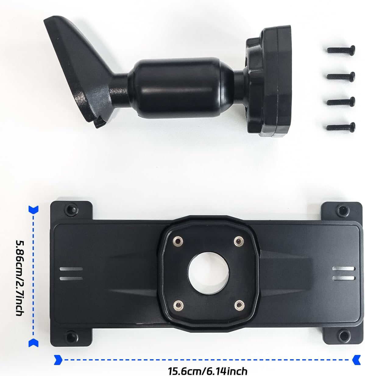 Pelsee Bracket for 12&lsquo;&rsquo; Mirror Dash Cam Rear View Dash Camera Mount image number 5
