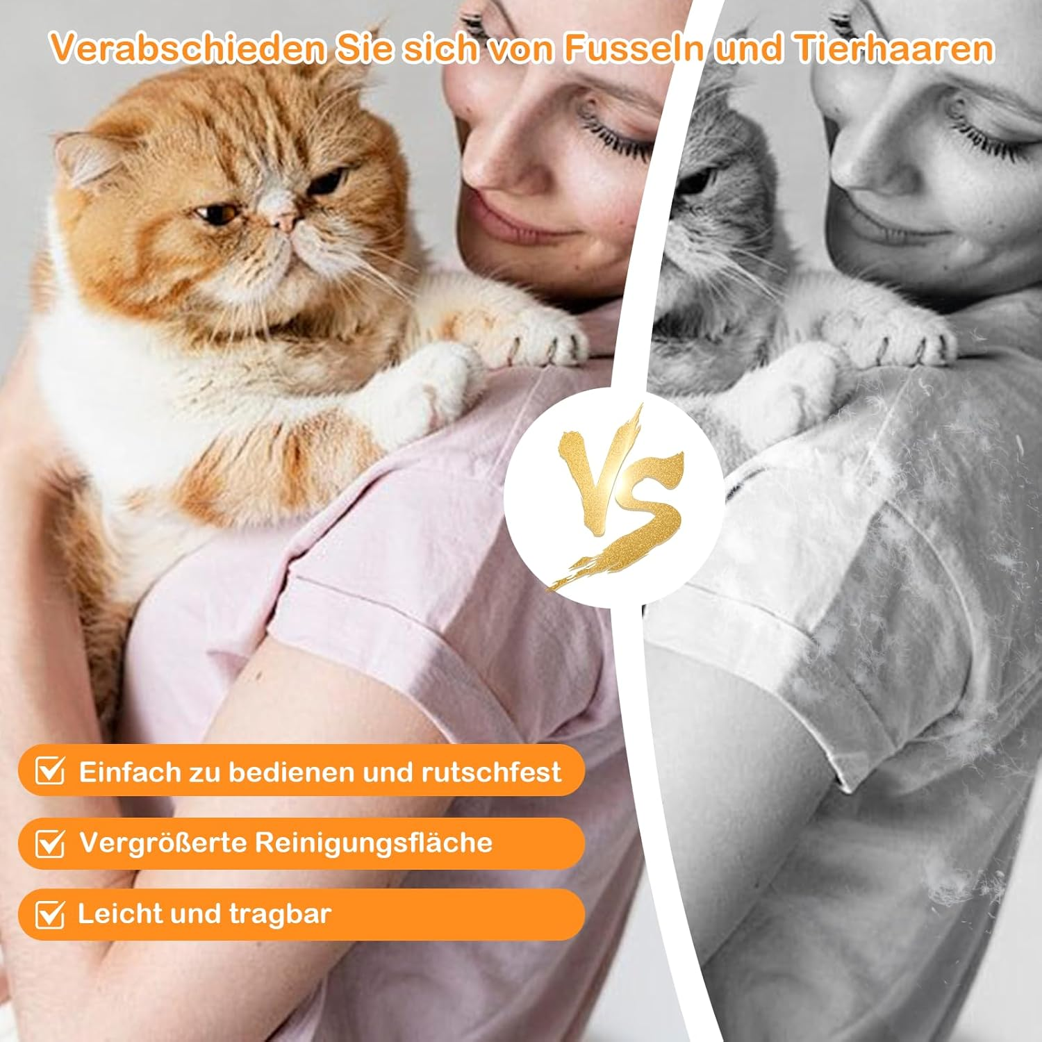 Leesenn Pet Hair Remover Glove, Pack of 2 Pet Hair Remover Gloves with Deshedding Comb, Fur Magnetic Glove, Dog Hair Removal, Reusable Grooming Gloves for Cats and Dogs image number 5