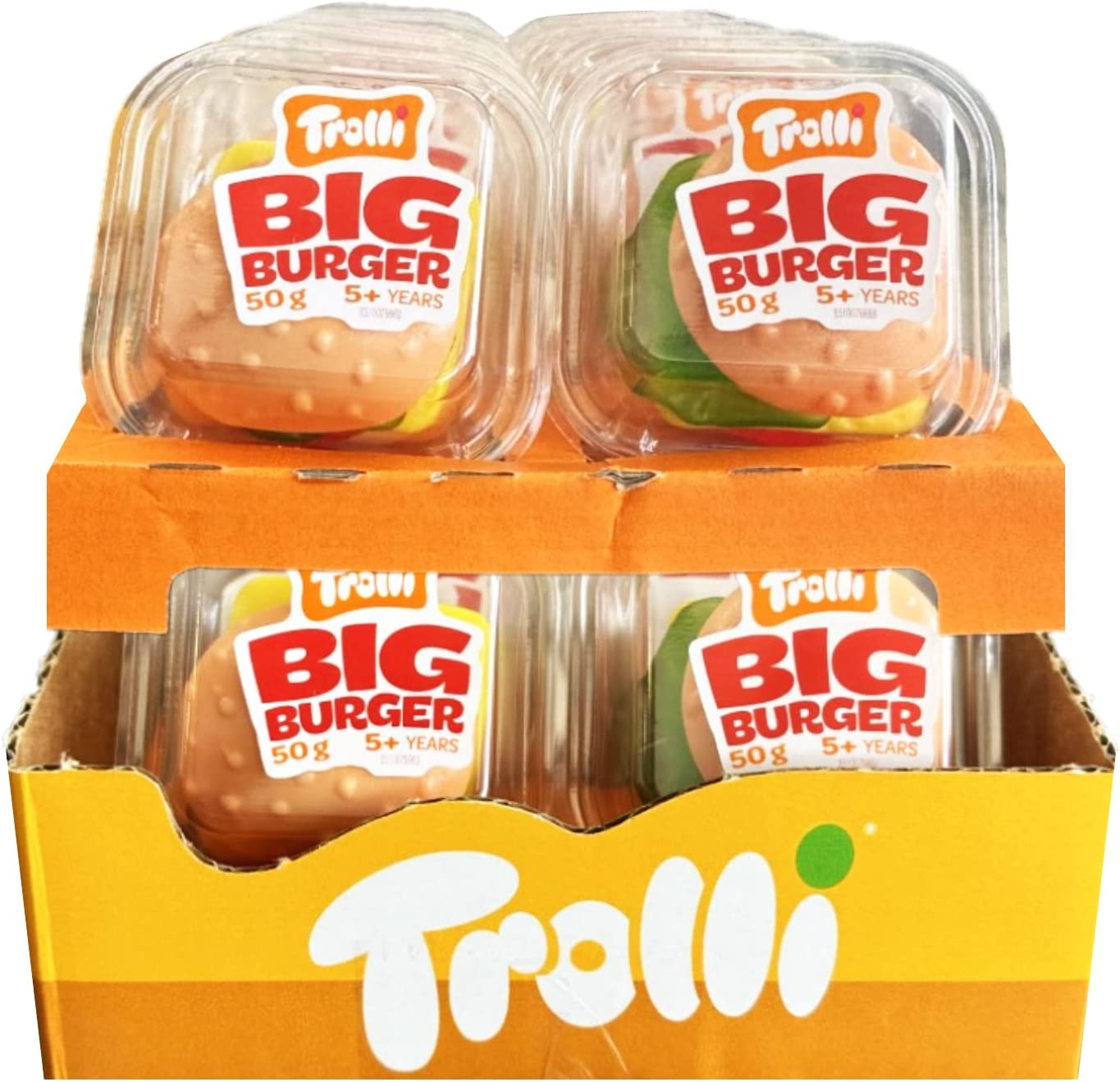 Trolli Mega Burger Candy 24 Pack, 24 X 50G