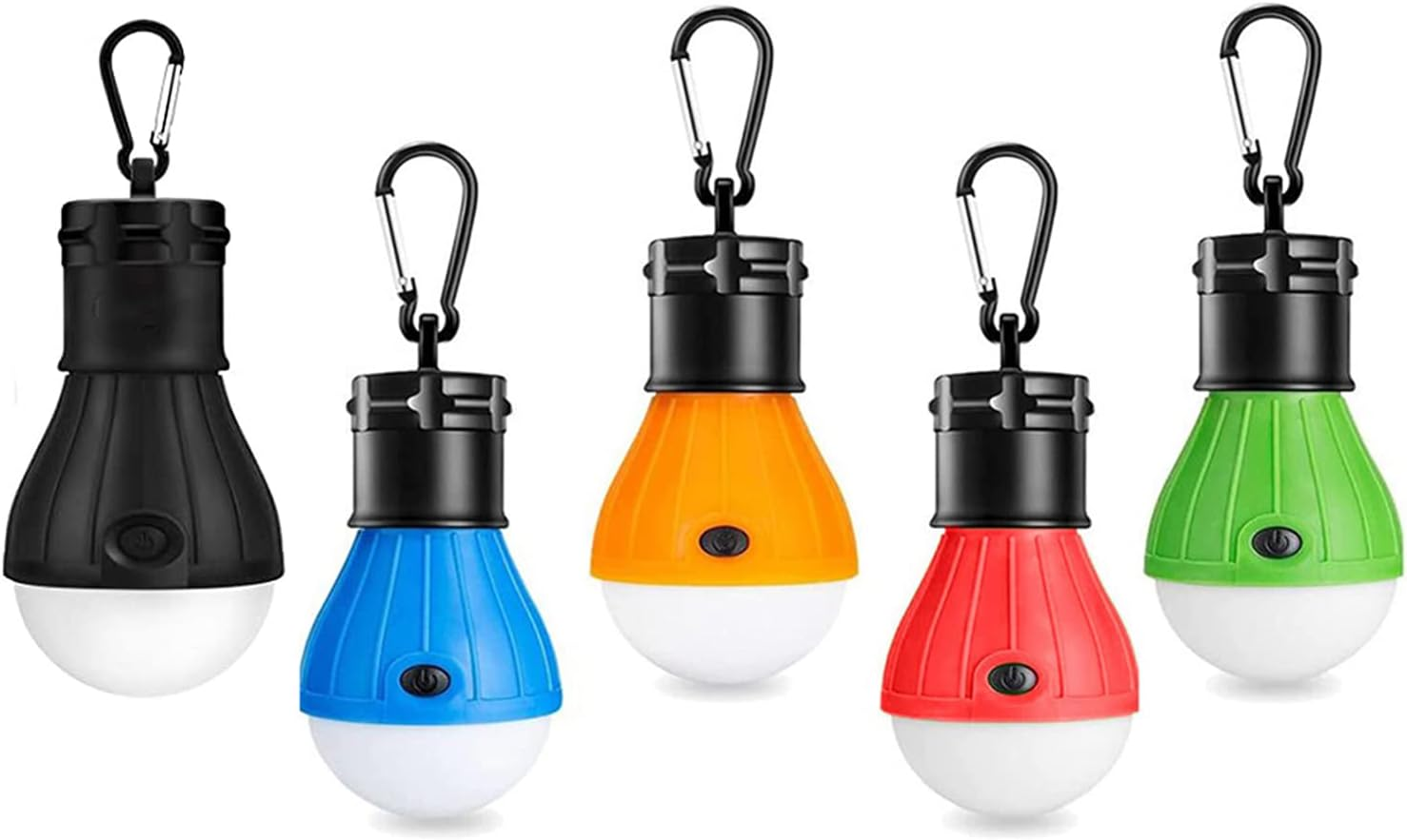 1PC Camping Light Bulb Portable LED Camping Lantern Camp Tent Lights Lamp Camping Gear and Equipment with Clip Hook for Indoor and Outdoor Hiking Backpacking Fishing Outage Emergency image number 3