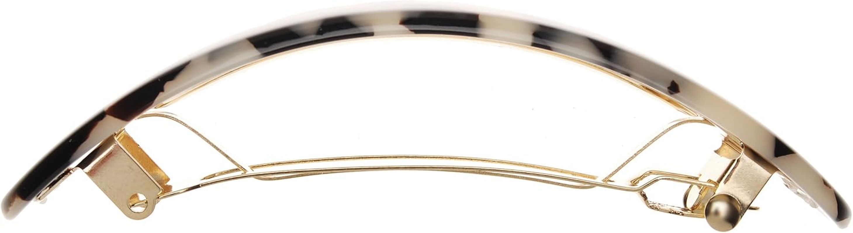 France Luxe Oval Volume Barrette - Ivory Tokyo - Alba image number 2