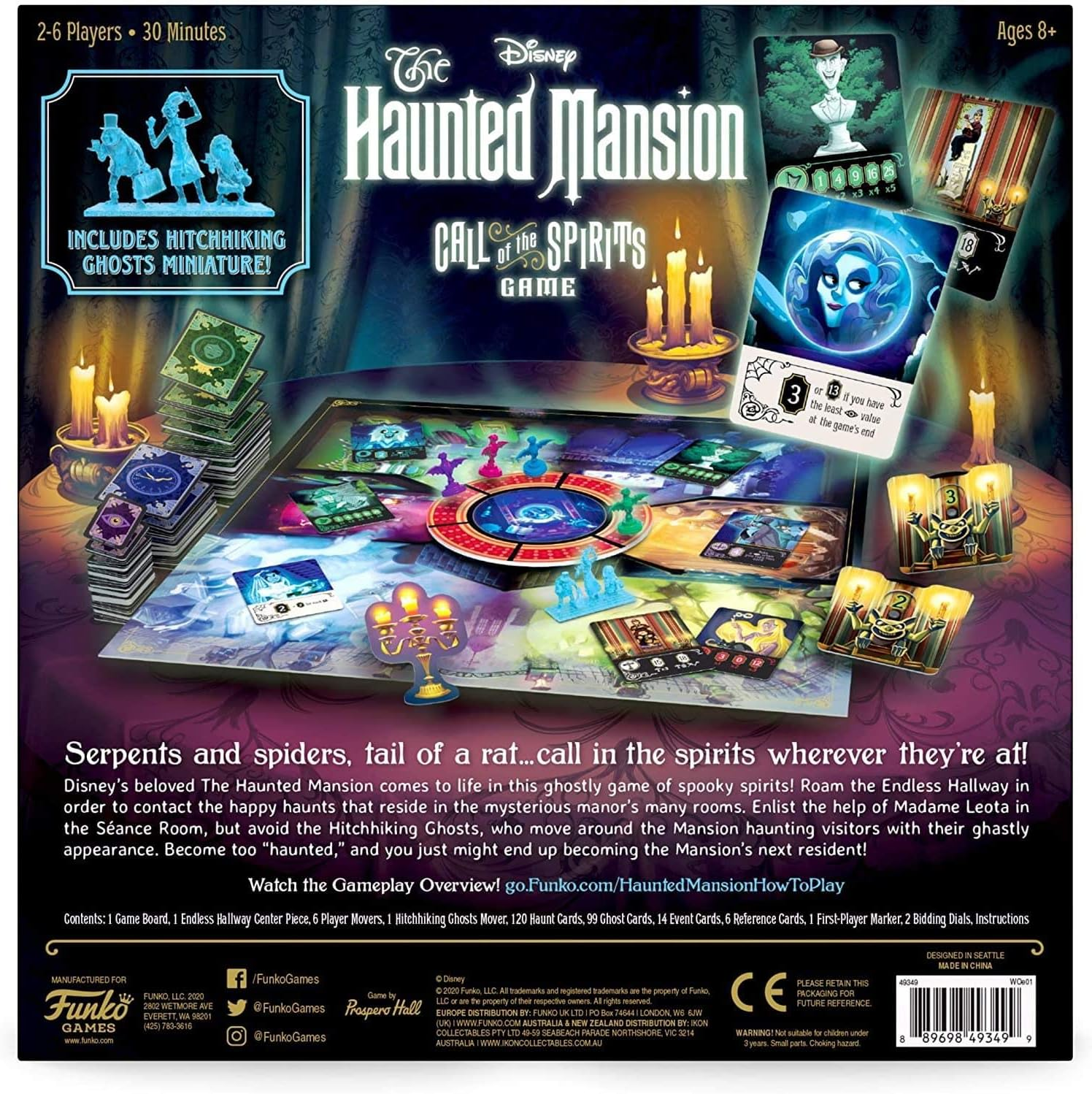 FUNKO SIGNATURE GAMES: Disney Haunted Mansion image number 4
