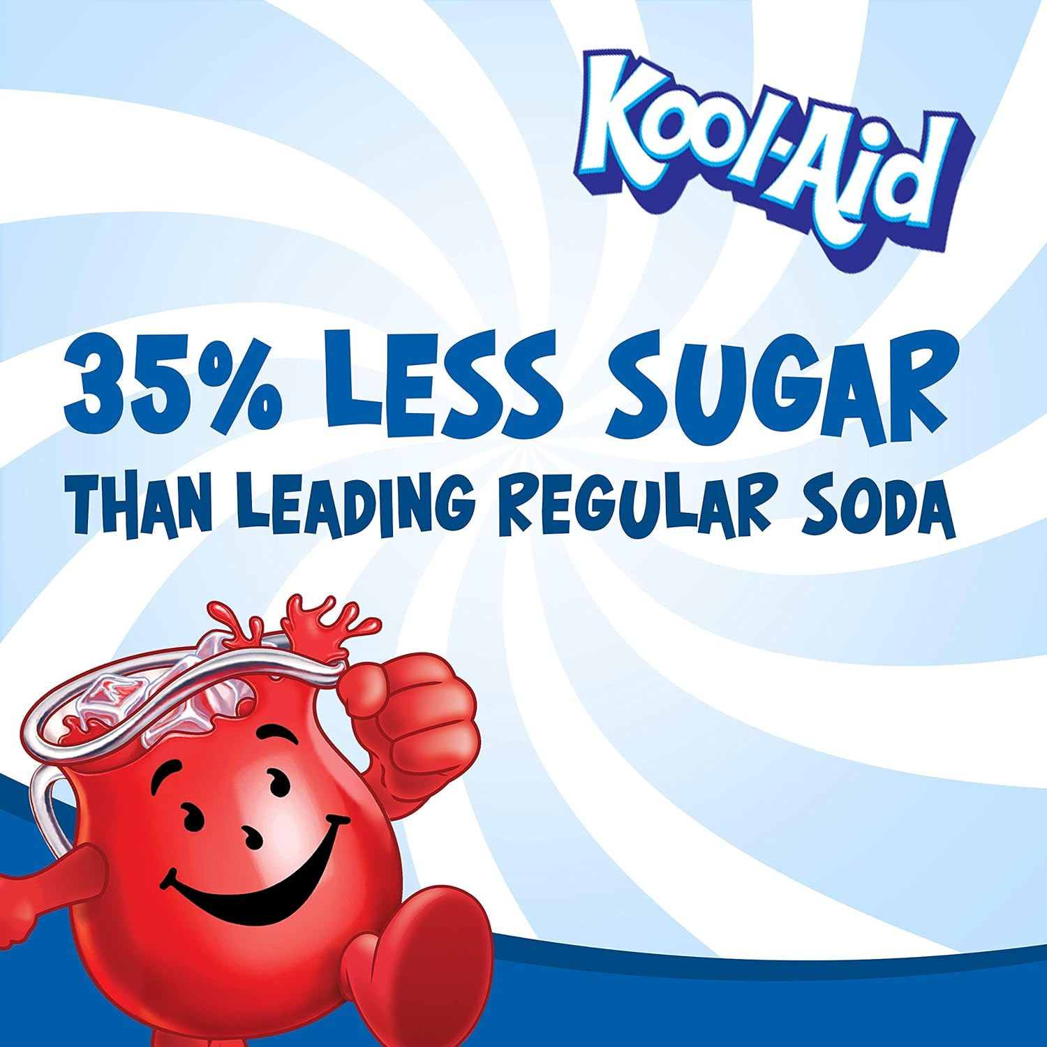 Kool-Aid Caffeine Free Blue Raspberry Lemonade Sweetened Powdered Drink Mix 1 Count 20 Oz Canister image number 4