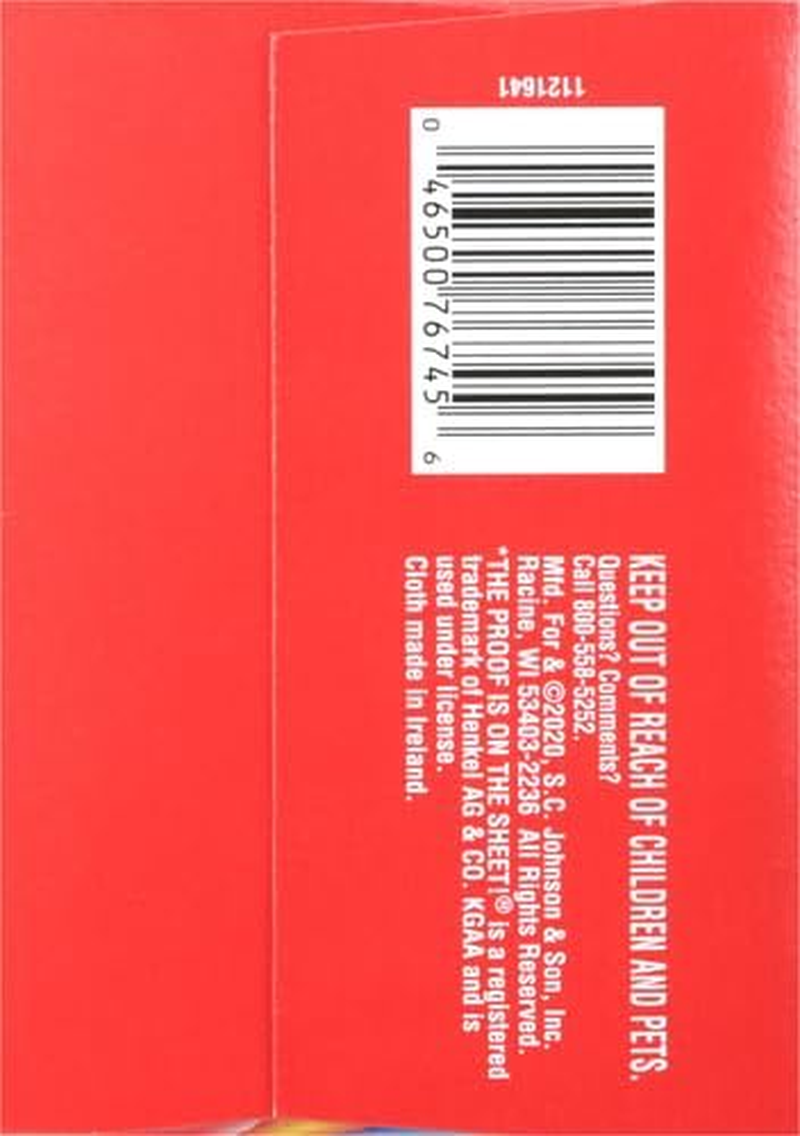 Shout Color Catcher Dye Trapping Sheets, 72.0 Count image number 1