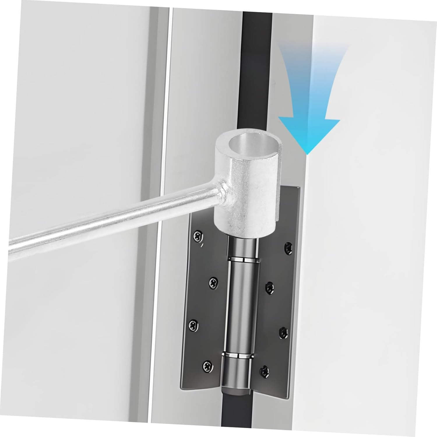 ABOOFAN 2Pcs Spanner Wrench Hinge Gap Adjusting Tool for Door Hinge Repair Portable Design image number 3