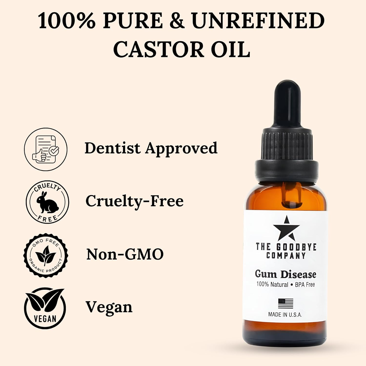 Goodbye Gum Disease - Organic Home Remedy for Oral Gum Disease | 100% Pure Neem and Clove Essential Oils for Oral Care | Effective and Natural Gingivitis Treatment image number 4