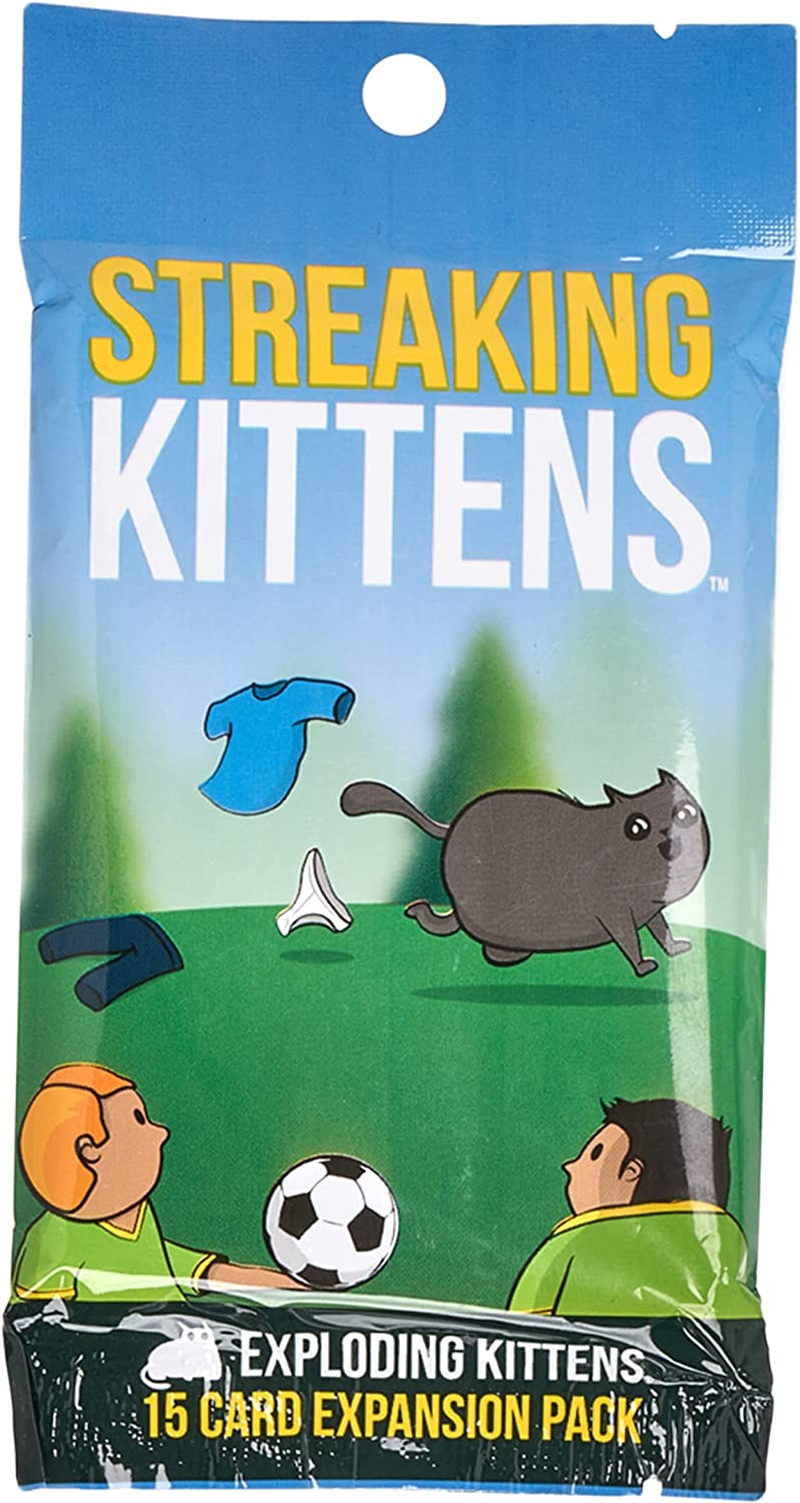 Streaking Kittens: This Is the Second Expansion of Exploding Kittens Card Game - Family Card Game - Card Games & Imploding Kittens: This Is the First Expansion of Exploding Kittens Card Game