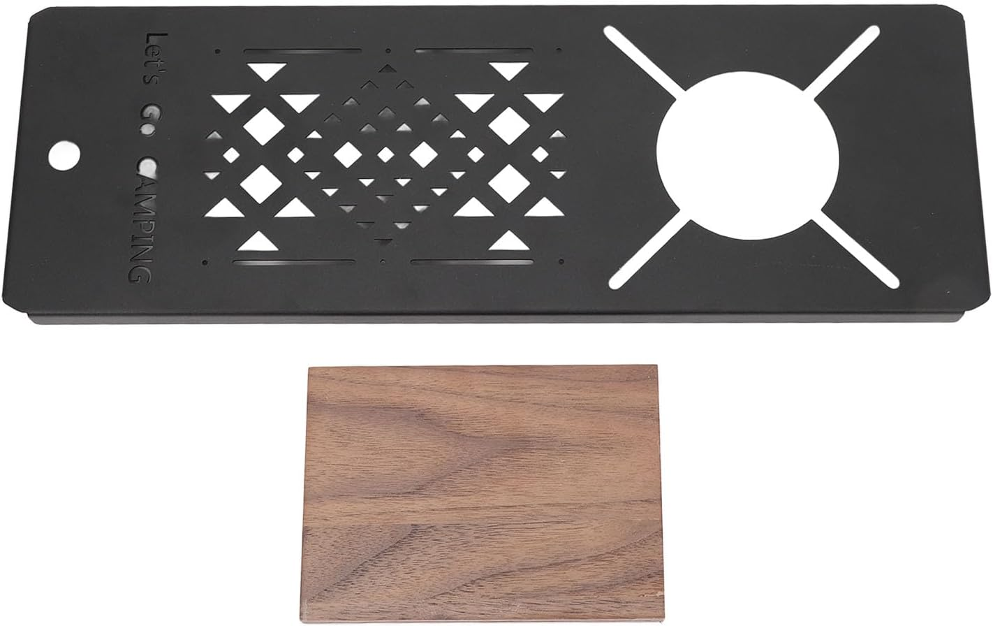 IGT Table Board, Camping Table Universal 1 Unit Plate, Detachable Iron IGT Top Plate with Detachable Support Panel, IGT Top Board Bridge for Outdoor, Camping, Picnic image number 2