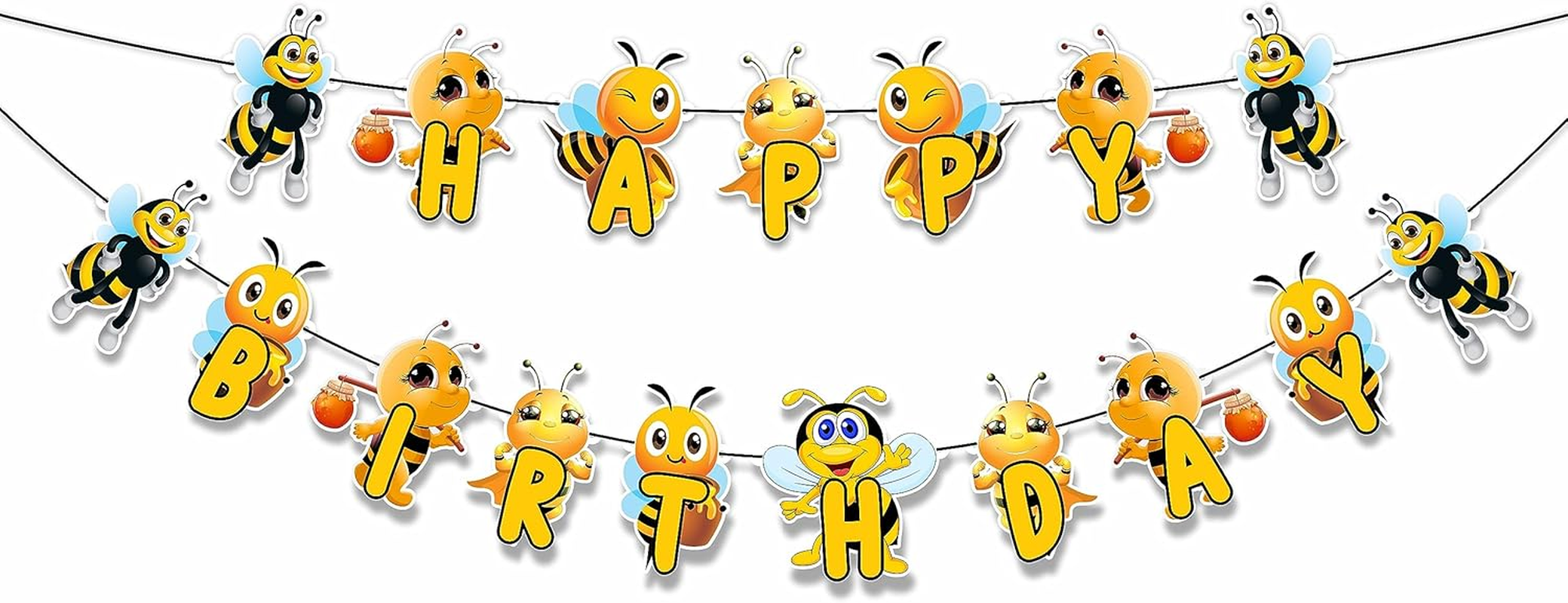 Bumblebee Happy Birthday Banner image number 1