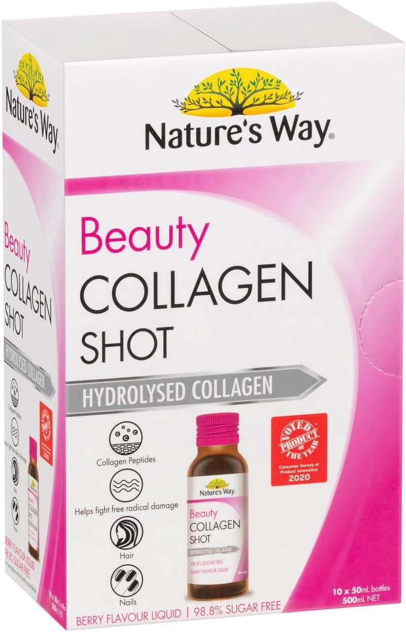 Nature'S Way Beauty Collagen Shots 50 Ml (Pack of 10) image number 2