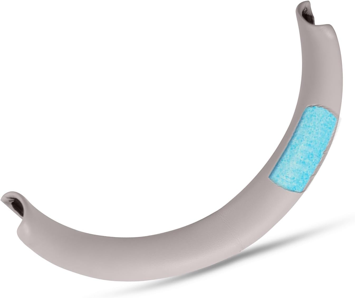 Earpads Replacement Headband Compatible with Bose Quietcomfort Ultra Wireless Headphones QC Ultra Headband Easy DIY Installation,Protein Leather Parts (Black)