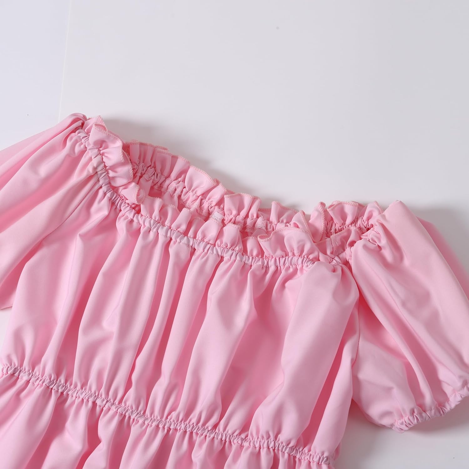 Regency Dress for Women Victorian Tea Party Gown Dresses Empire Waist Regency Costume Victorian Luxurious Satin Wedding Dress image number 6